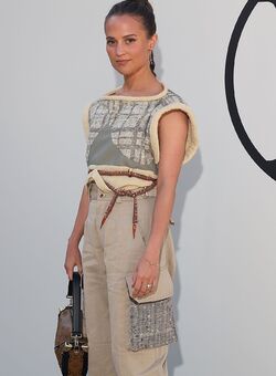 Alicia Vikander - Louis Vuitton Womenswear Spring∕Summer 2023 show as part of Paris Fashion Week